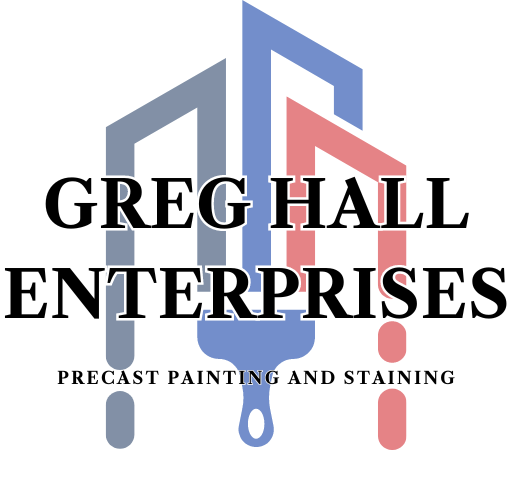 Greg Hall Enterprises, prefab concrete painting and staining